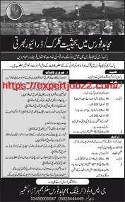 Advertisement of Mujahid Force Jobs in Pak Army