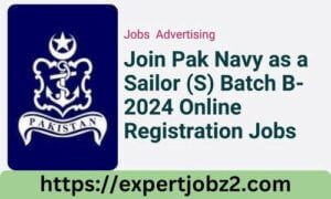 Join Pak Navy as a Sailor (S) Batch B-2024 Online Registration Jobs