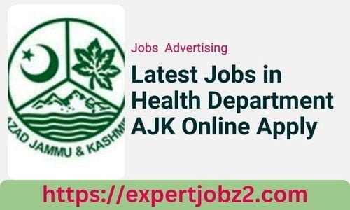 Latest Jobs in Health Department AJK Online Apply