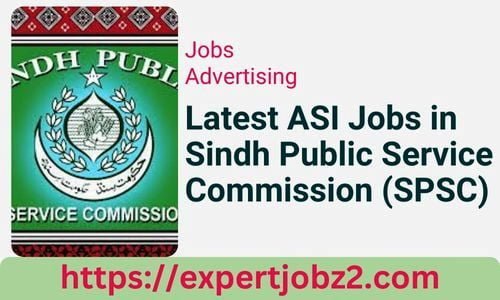 Latest ASI Jobs in Sindh Public Service Commission (SPSC)