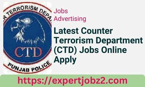 Latest Counter Terrorism Department (CTD) Jobs Online Apply