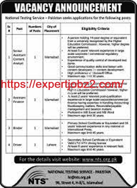 Advertisement of Health Department Jobs