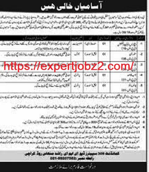 Advertisement of Pak Army Civilian Jobs