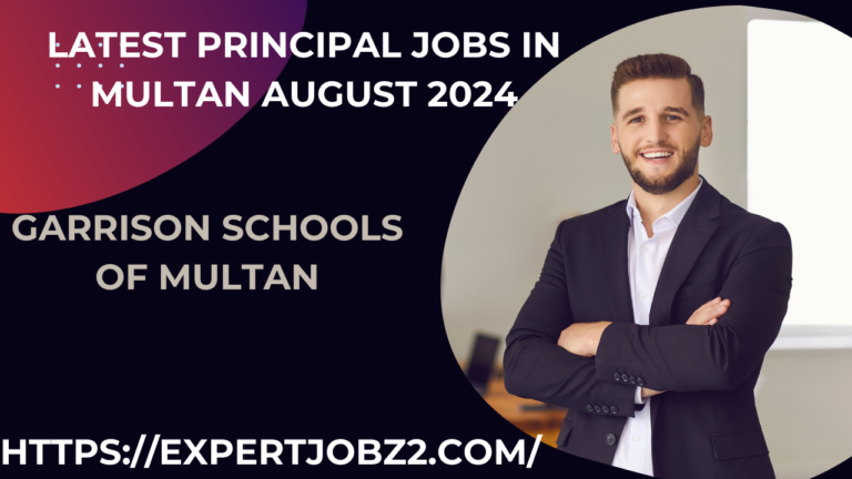 Latest Principal Jobs In Multan August 2024