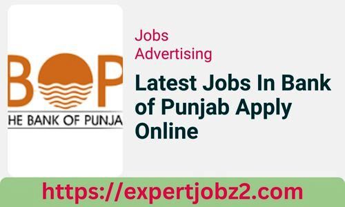 Latest Jobs In Bank of Punjab Apply Online