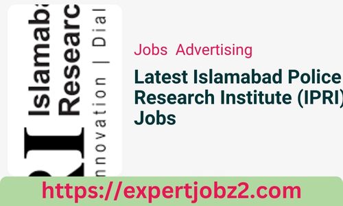 Latest Islamabad Police Research Institute (IPRI) Jobs