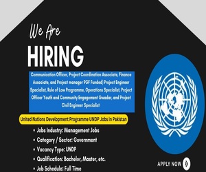 Latest Jobs In United Nations Development Programme 2024