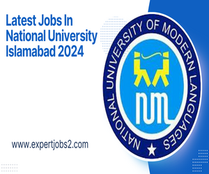 Latest Jobs In National University Islamabad 2024